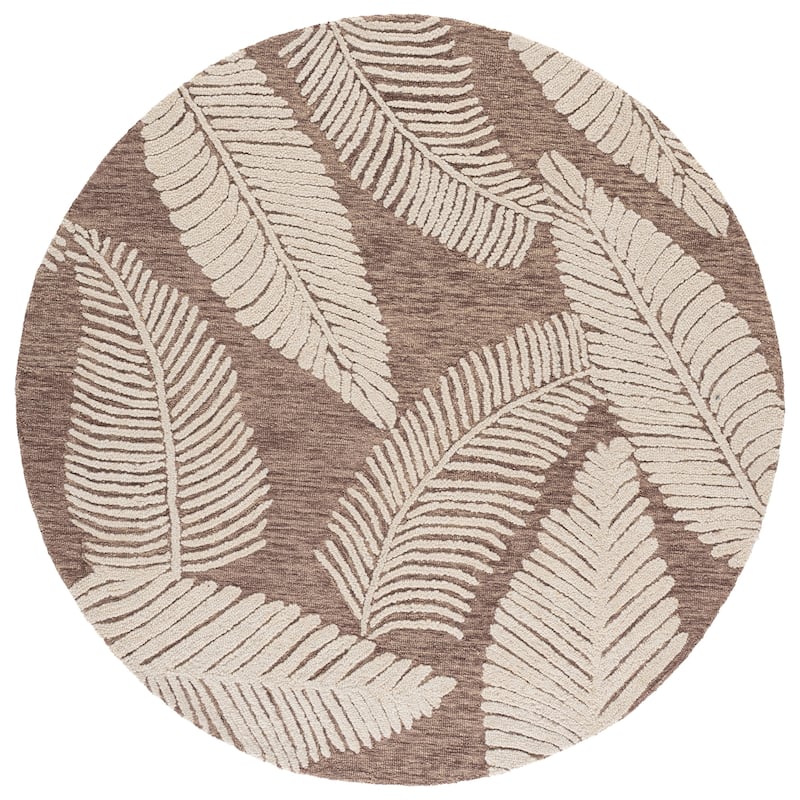 SAFAVIEH Hand-Tufted Jardin Seral Patterned Wool Rug