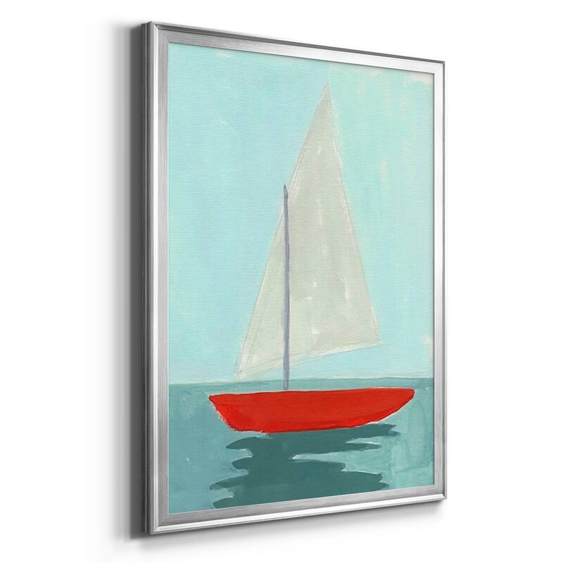 Small Sail II Premium Framed Print - Ready to Hang