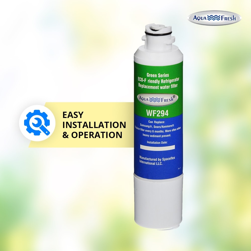 Refrigerator Water Filter Fits for Samsung RS261MDBP RS261MDBP/XAA 2 Pack