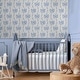 preview thumbnail 2 of 2, Cath Kidston Ribbon Bow Blue Wallpaper