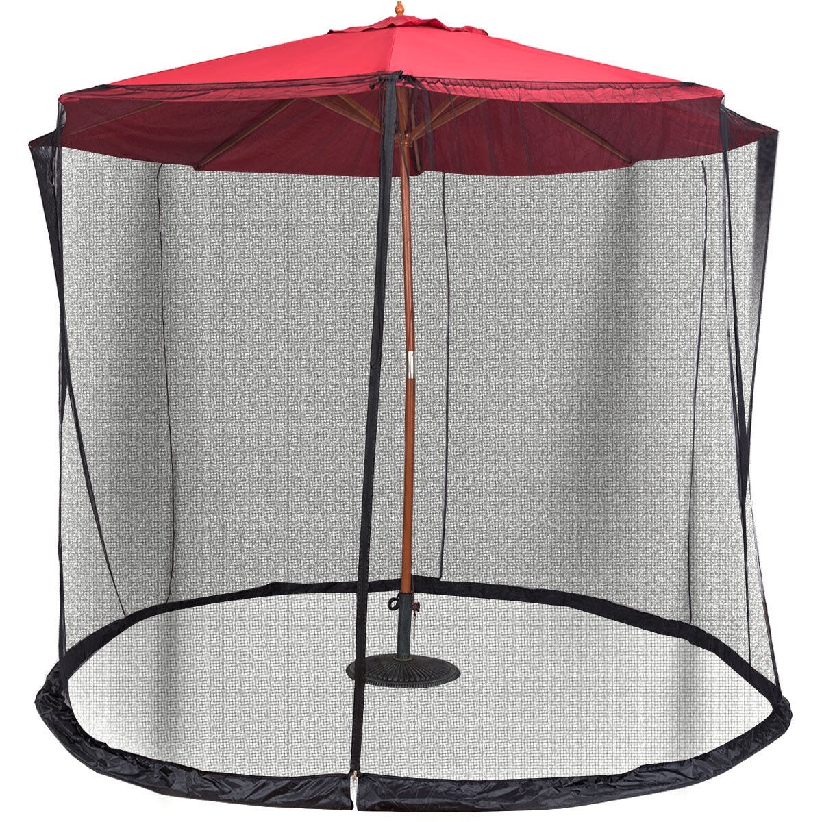 Shop Black Friday Deals On 9 To 10 Outdoor Umbrella Table Screen Mosquito Bug Insect Net On Sale Overstock 31263212