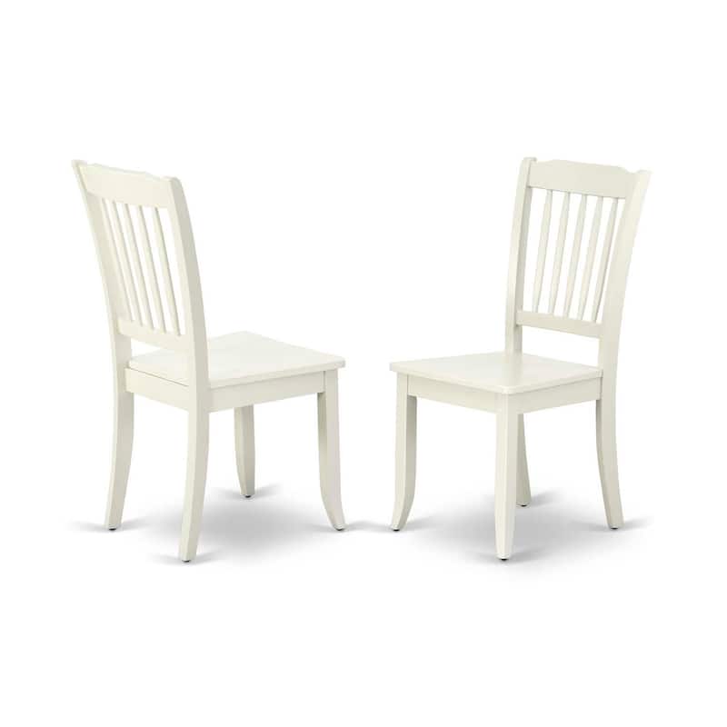 Coastal Dining Set - 6 Piece Rectangular Table with 4 Chairs & Bench - Outdoor Patio Furniture