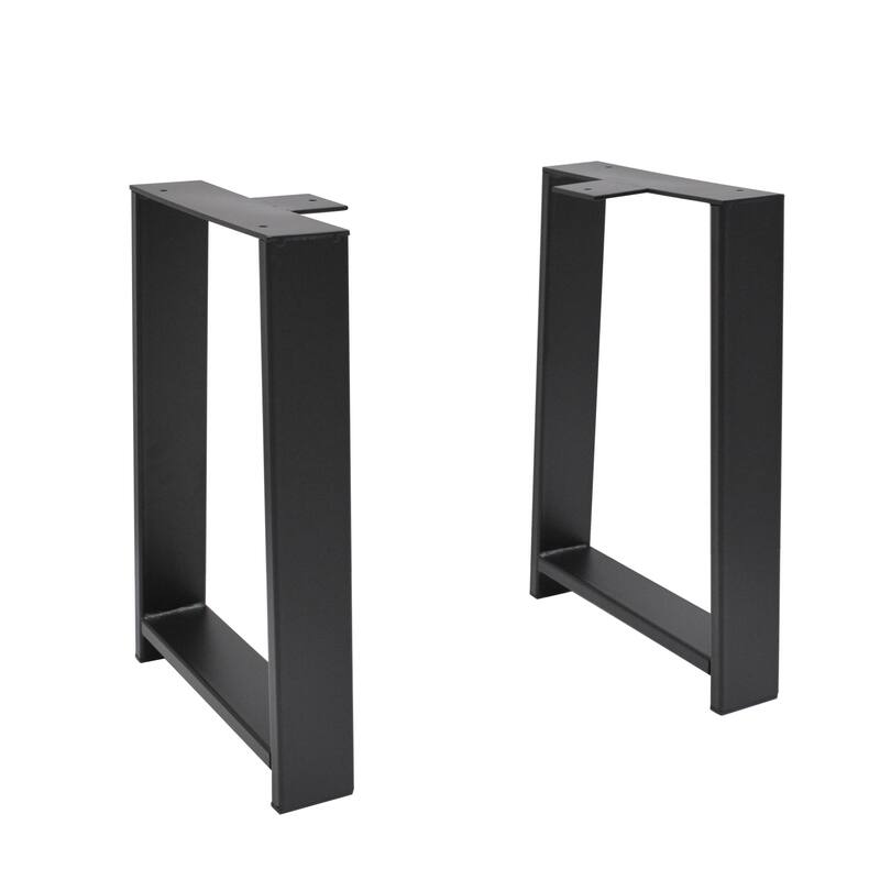 H Type Square Tube Heavy Duty Table Legs 16" Height Legs for Furniture