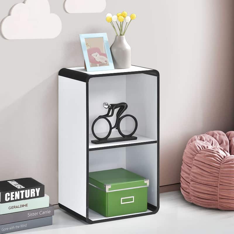 Open Bookcase - White