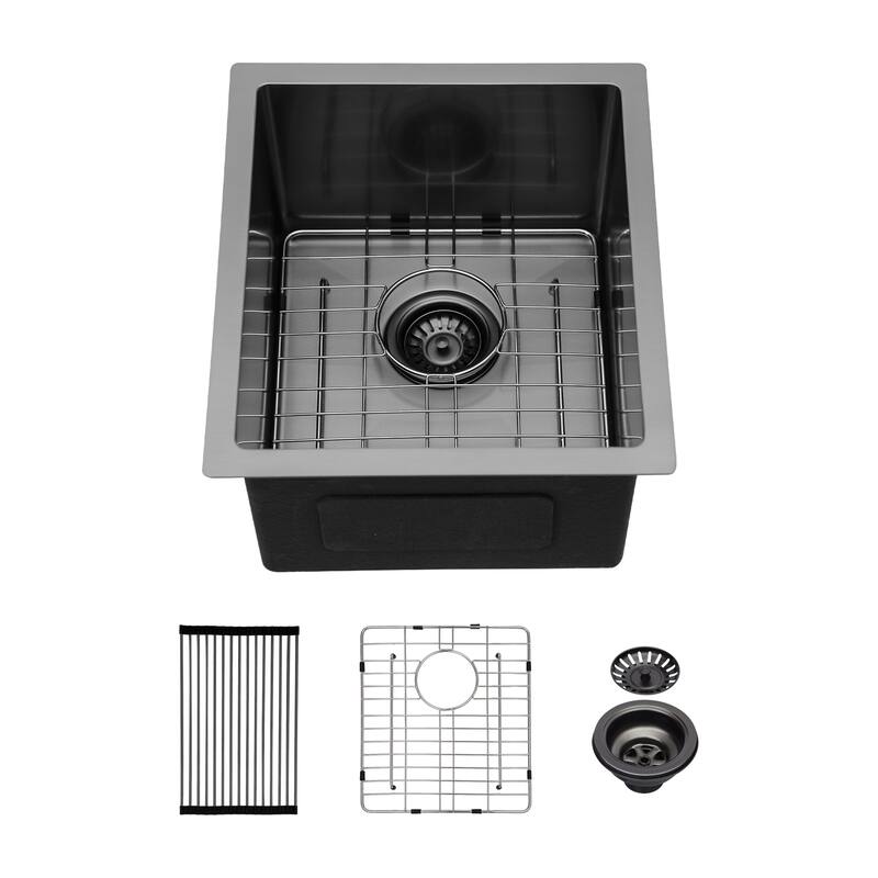 Undermount 16 Gauge Singel Bowl Stainless Steel Kitchen Sink