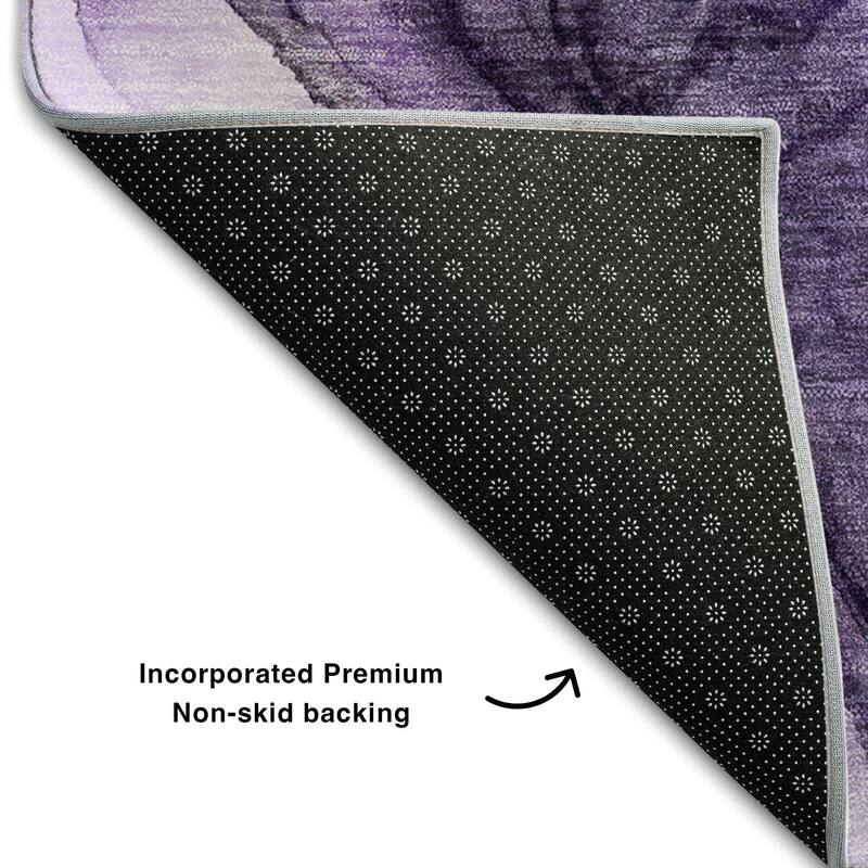 Premium Washable Super Soft Abstract Contemporary Mayfield Rug