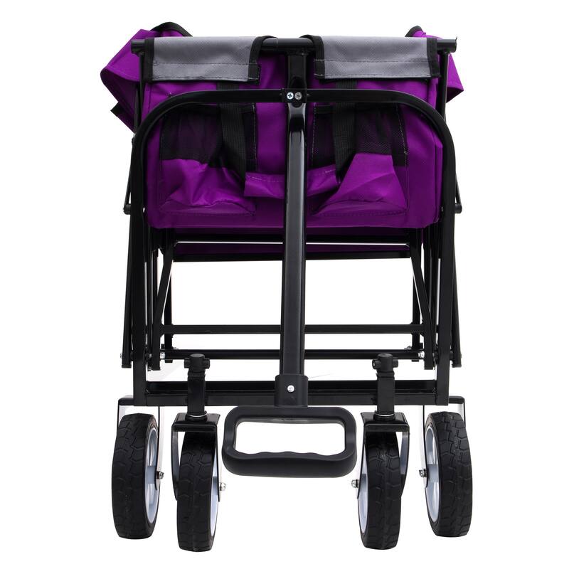 Foldable Wagon Cart with strapping system