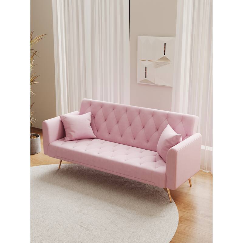 Multifunctional Velvet Sofa Bed: Smart Living Solution
