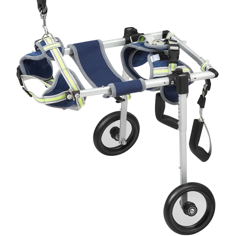 Dog Wheelchair for Back Legs for Injured, Disabled, Paralysis, Hind Limb Weak Pet(XS) - 4.92ft - 4.92ft