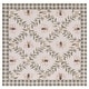 preview thumbnail 18 of 160, SAFAVIEH Handmade Chelsea Aubree French Country Trellis Wool Rug 3' Square - Ivory/Green - Square