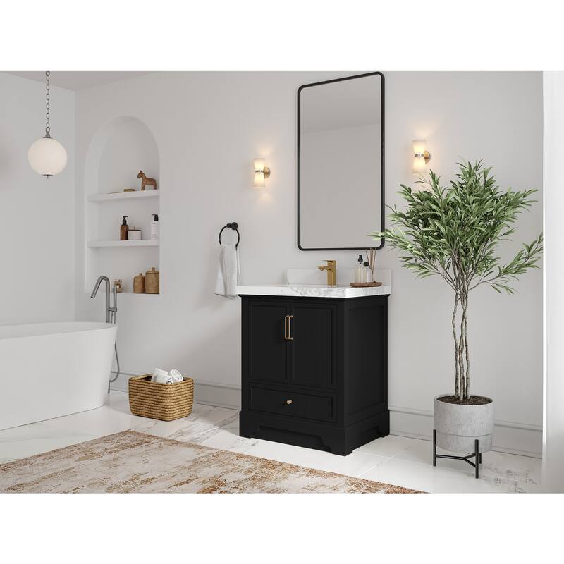 Willow Collections 30 in. W x 22 in. D Alys Single Sink Bathroom Vanity with Countertop