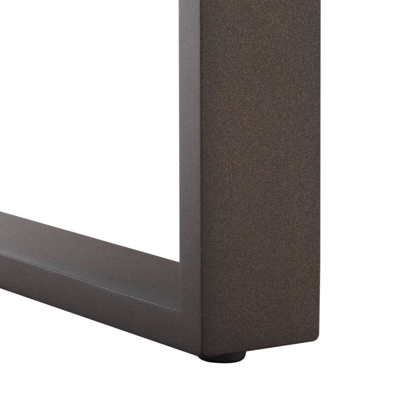 SAFAVIEH Outdoor Living Fash Aluminum Coffee Table - 50"W x 30"D x 16"H