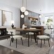 preview thumbnail 10 of 14, Amisco Lizzy Extendable Dining Table - 36" x 48" + 12" (2)