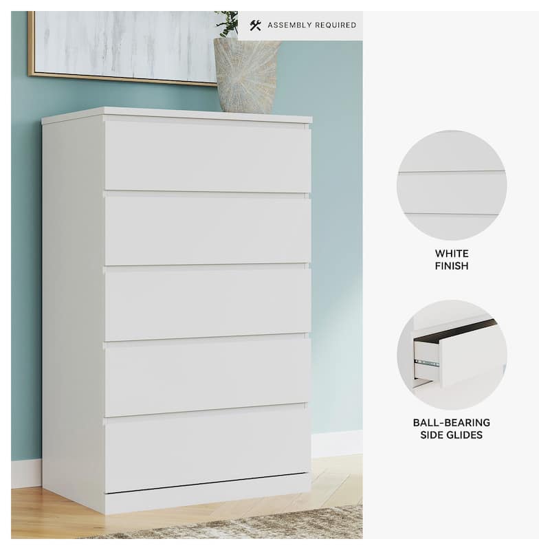 Signature Design by Ashley Onita White Chest of Drawers