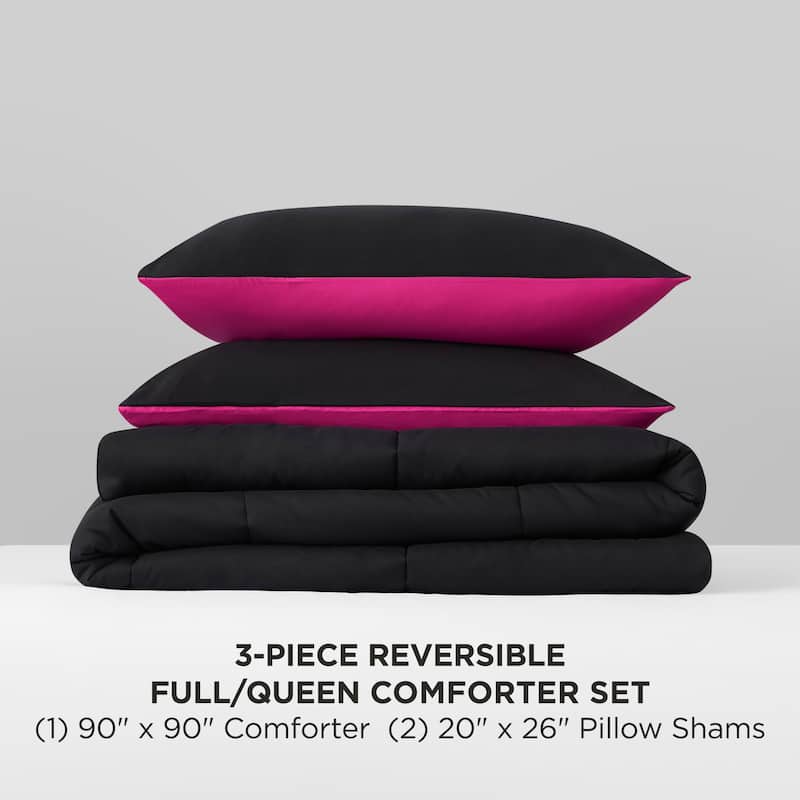The Sheet Lab Box Stitch Reversible Comforter Sets