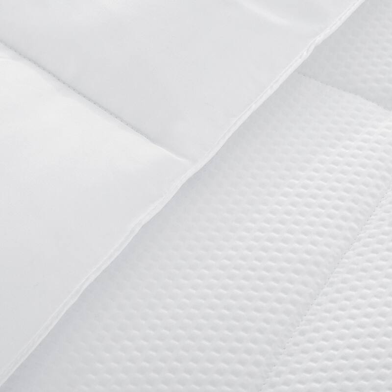 All Season Medium Weight Embossed Reversible Down Alternative Duvet Insert Comforter