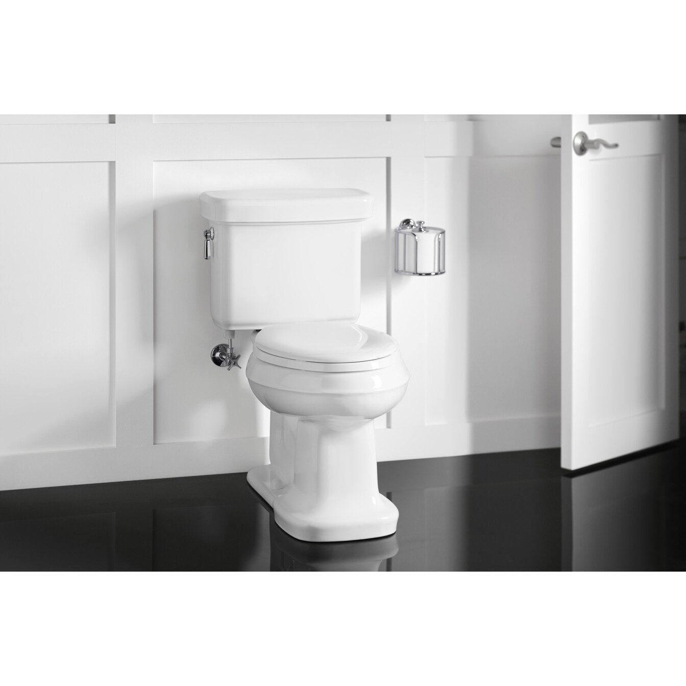 Shop Kohler K 4067 Elongated Comfort Height Toilet Bowl Only From