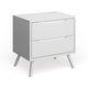 preview thumbnail 14 of 30, Carson Carrington Bodo Mid-century Modern 2-drawer Nightstand