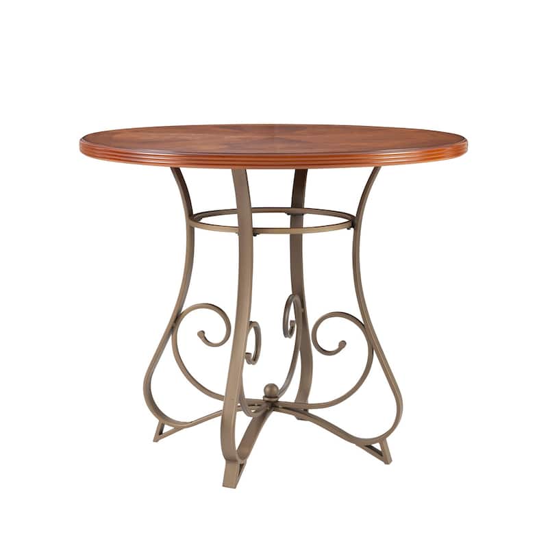 Linon Eden Gathering Table - Cherry - N/A