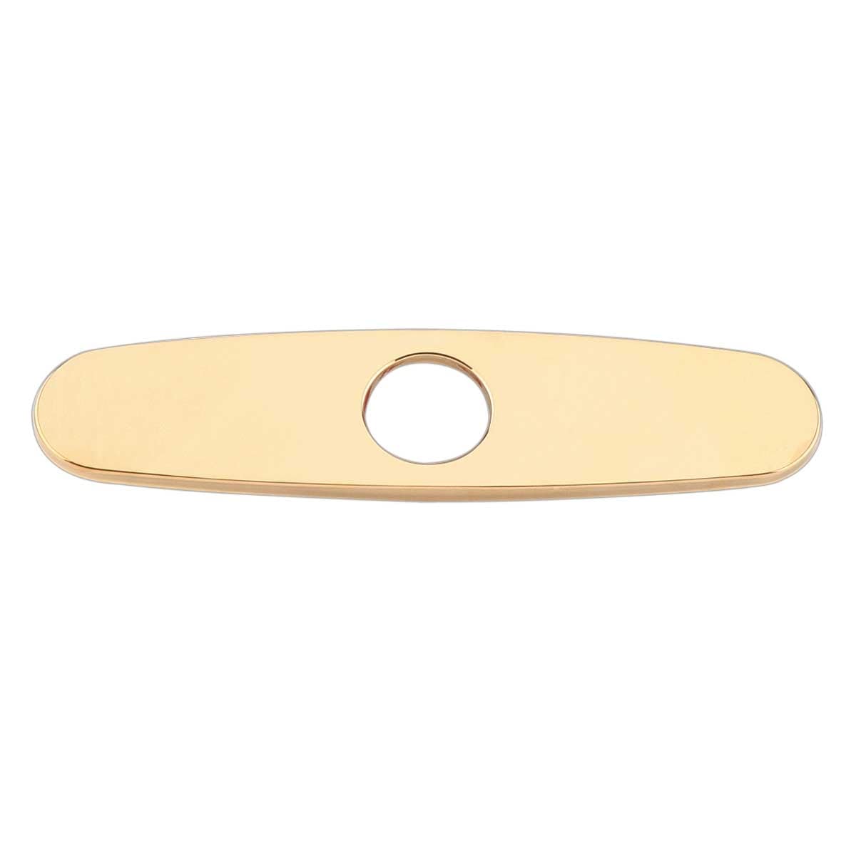 Shop Bathroom Faucet Plate Cover 8 Widespread Gold Pvd Brass