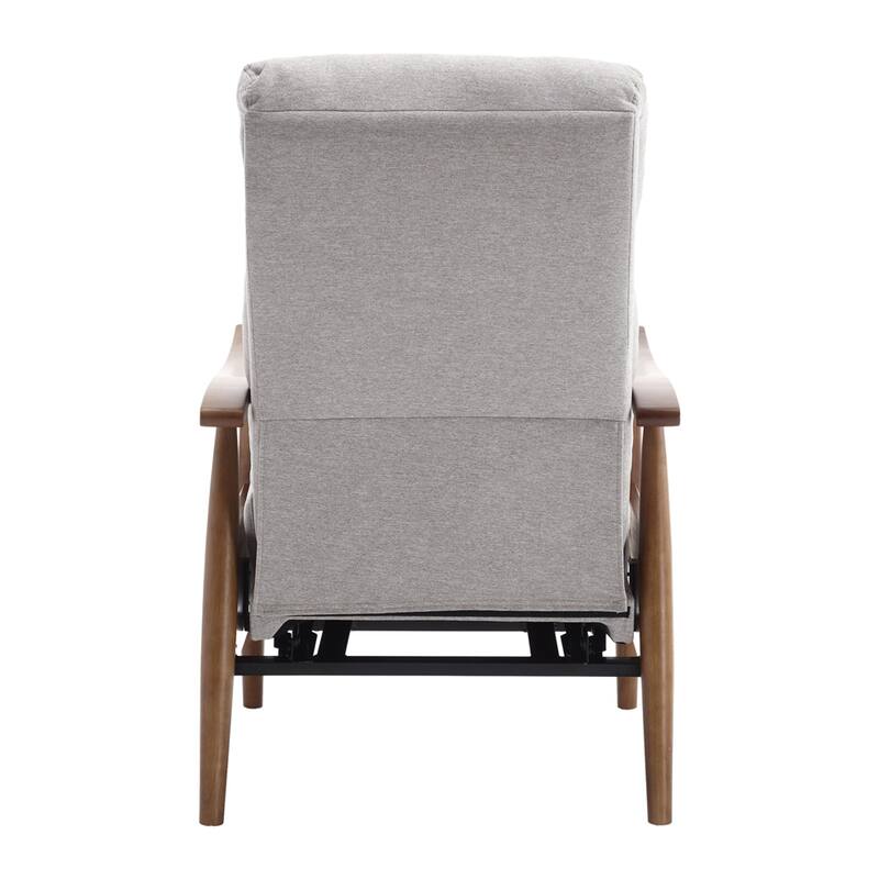 Modern Wood Frame Accent Chair Lounge Chair for Living Room