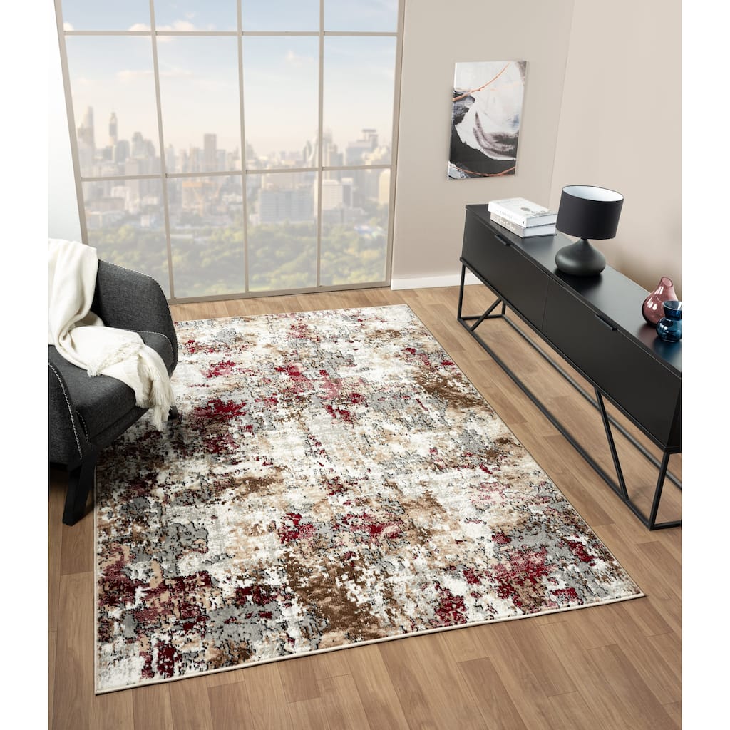 Kimberly Collection Abstract Area Rug
