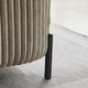 preview thumbnail 24 of 34, 30.3" Fabric Storage Ottoman，Upholstered Footrest with Adjustable Cover and Metal Legs