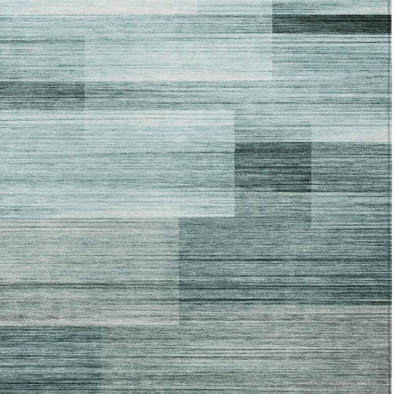 HomeRoots Striped Transitional Rectangle Outdoor Rug