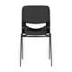 preview thumbnail 10 of 19, Ergonomic Heavy-Duty Flex Comfort Classroom Stack Chair - 17.5"W x 20.25"D x 32.5"H
