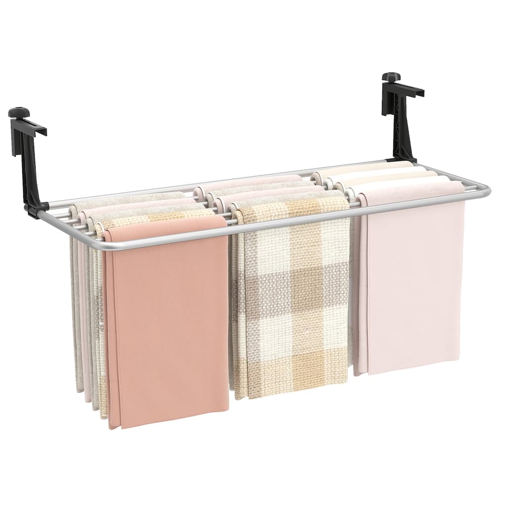 Gymax Portable Clothes Drying Rack Extendable Radiator Clothes Airer
