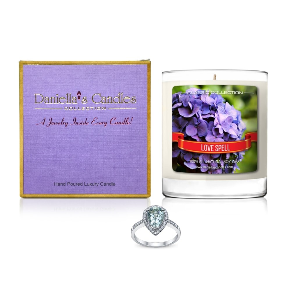 Shop Daniella S Candles Love Spell Jewelry Candle Surprise Me On Sale Overstock 11537580