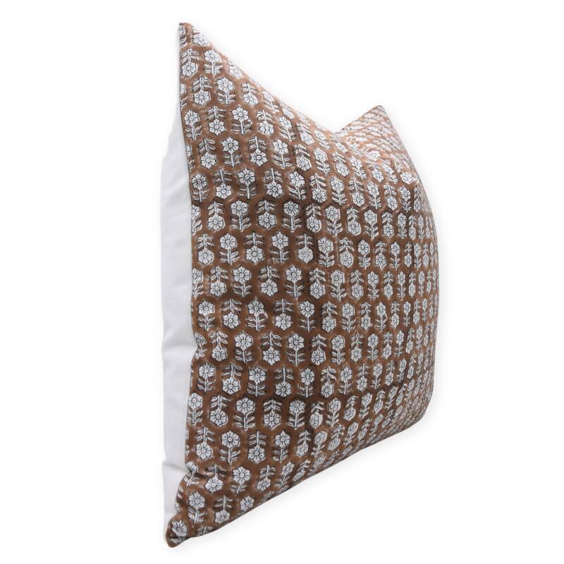 Fabdivine Cotton Bohemian Block print pillow Cover