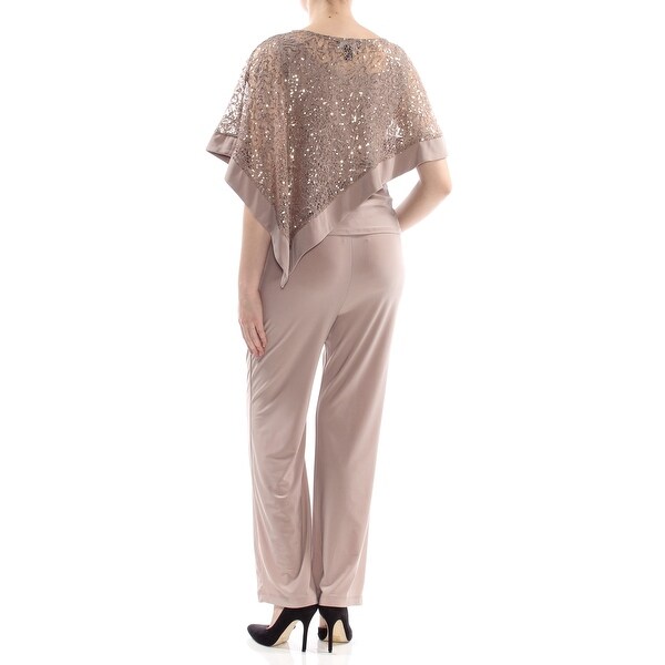 plus size lace pantsuit