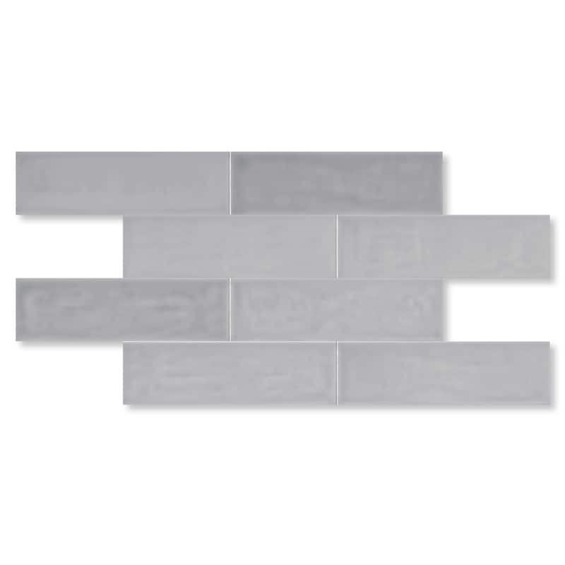 Cruz Bay Studio BE3 Bedouin - 4" x 12" Brick Wall Tile - Glossy Visual