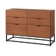 preview thumbnail 4 of 6, Simple Living Noble 6-Drawer Dresser