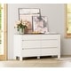 preview thumbnail 17 of 25, WAMPAT White Dresser for Bedroom, Baby Dressers Wood Closet Storage Organizer Cabinet
