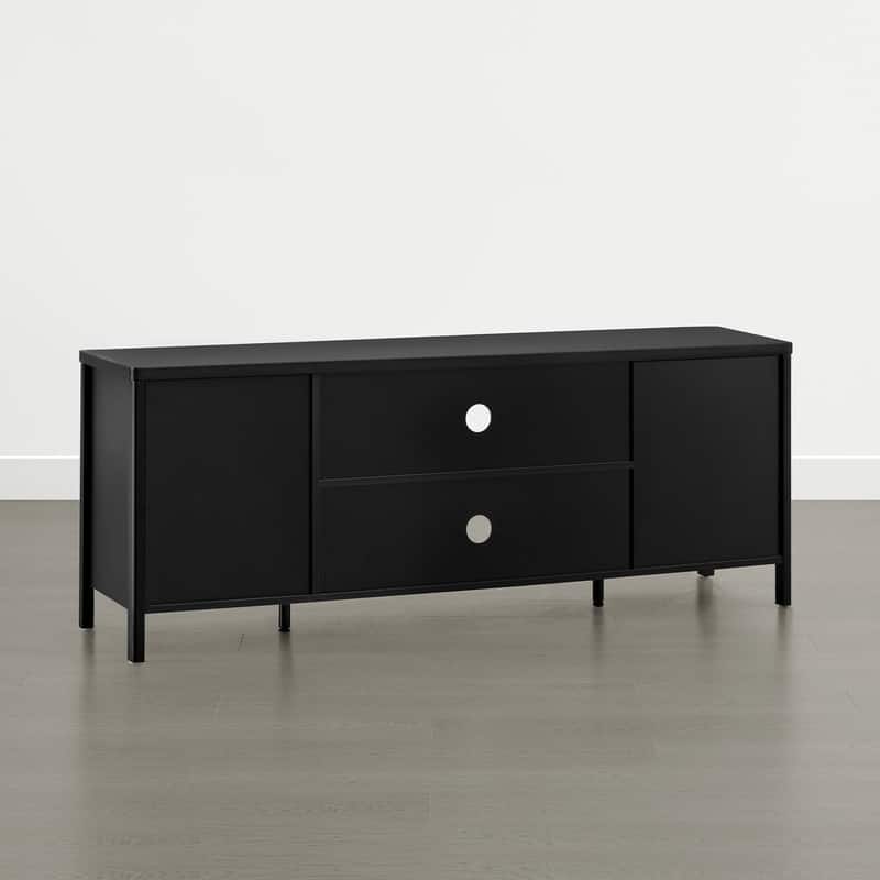 Spruce & Spring 62" Bohemian TV Stand Modern Media Console Entertainment Center