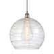 Option Black Antique Brass / Clear Deco Swirl