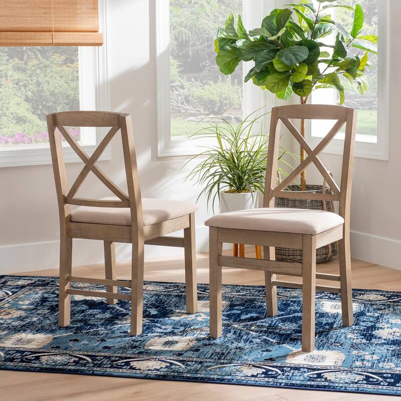 Socorro X Back Dining Chair (Set of 2) - Grey