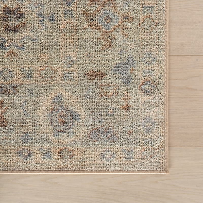Nuloom Coralyn Traditional Bordered Washable Area Rug