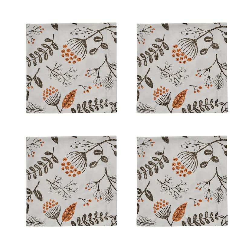 Split P Autumn Berries Napkin Set of 4 - 20" X 20"