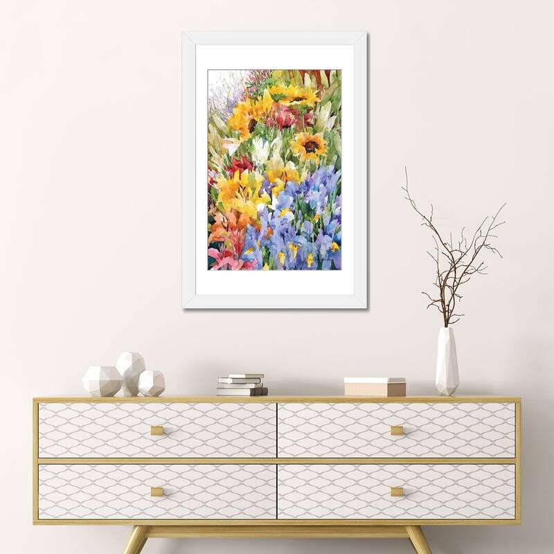 iCanvas "Flower Power" by Annelein Beukenkamp