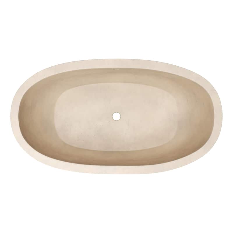 Avalon NativeStone Freestanding Soaking Tub