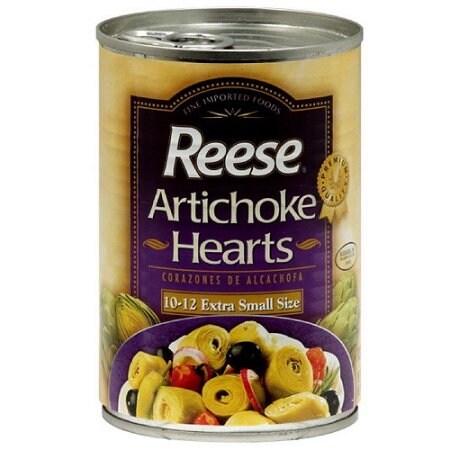 Reese Artichoke Hearts - Delicate Baby - Case of 12 - 14 oz.