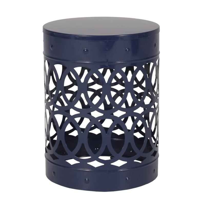 2024 NEW Metal end Table -Large - Blue