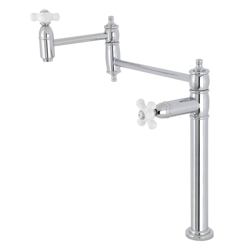 Kingston Brass KS370.PX Restoration 3 GPM Single Hole Pot Filler with