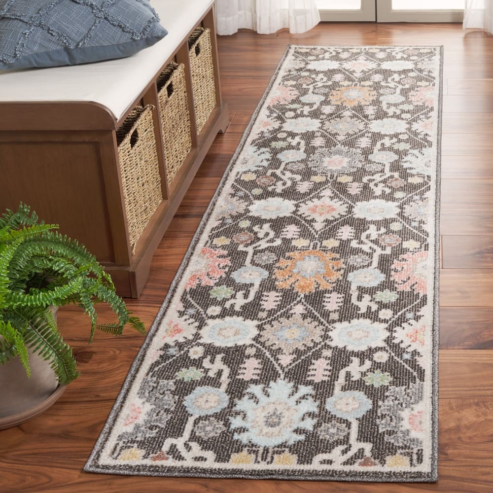 SAFAVIEH Phoenix Dezzie Boho Floral Rug