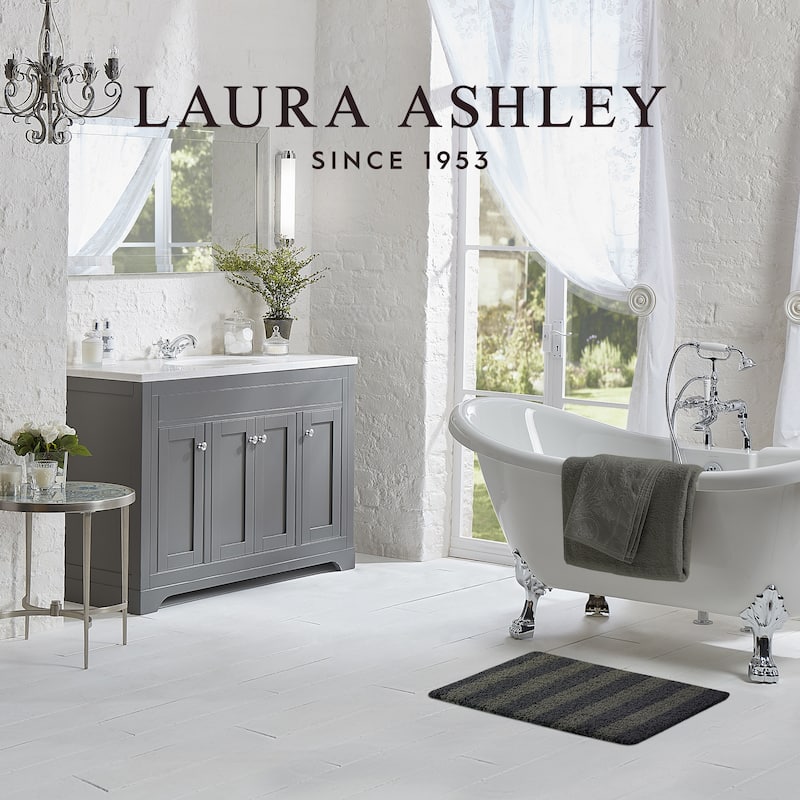 Laura Ashley Eden Stripe Bath Mat