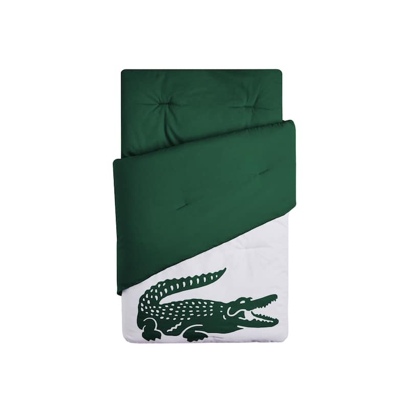 Lacoste Standard Cotton Reversible 4 Piece Comforter Set