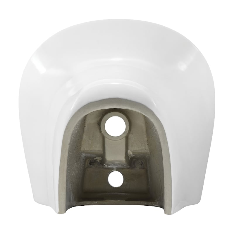 Dieppe 19" Wall-Mount Bathroom Sink - 18.85" x 13" 14.55"